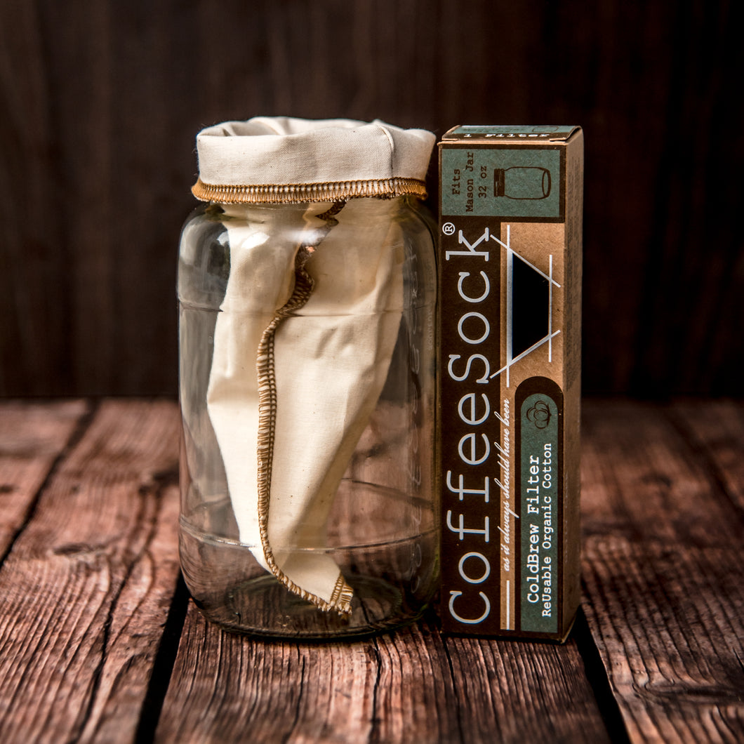 DIY Coffee Sock Cold Brew Filter